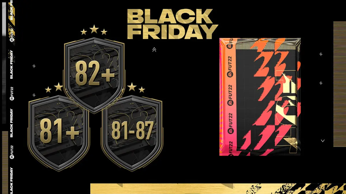 FIFA 22 Ultimate Team SBC Mejoras Black Friday