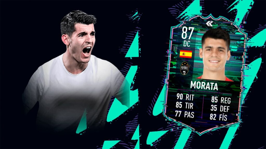 FIFA 22 Ultimate Team SBC Morata Flashback