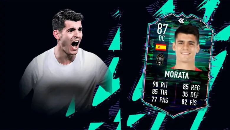 FIFA 22 Ultimate Team SBC Morata Flashback