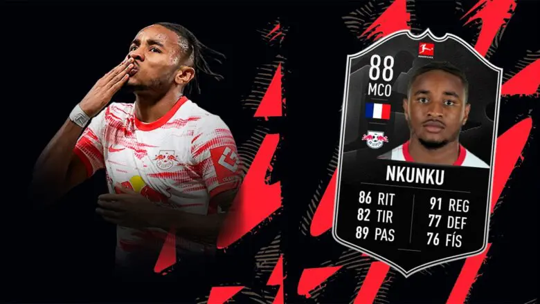 FIFA 22 Ultimate Team SBC Nkunku POTM Bundesliga octubre