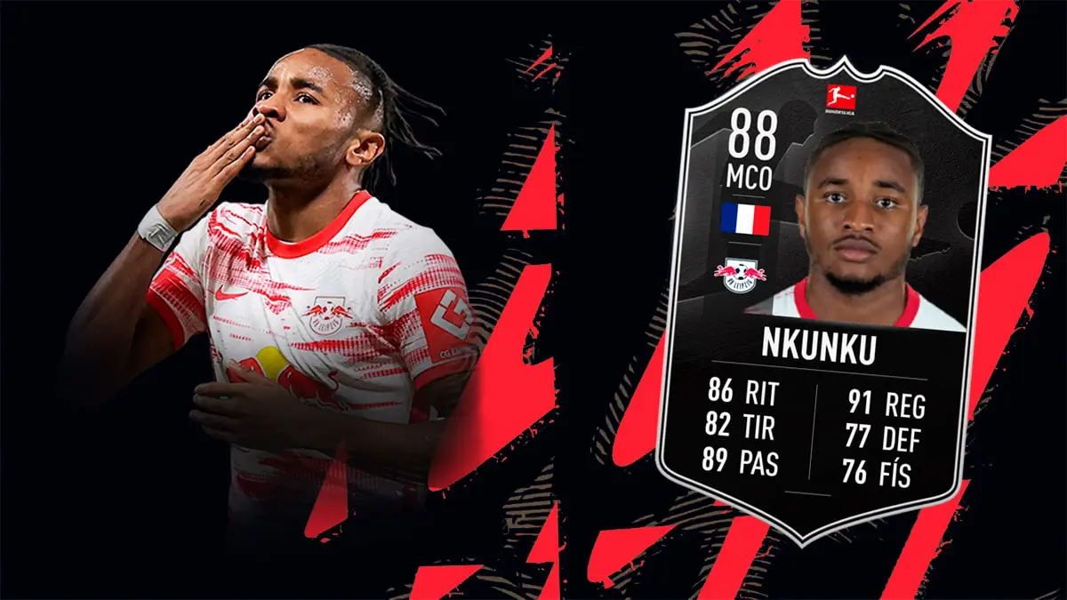 FIFA 22 Ultimate Team SBC Nkunku POTM Bundesliga octubre