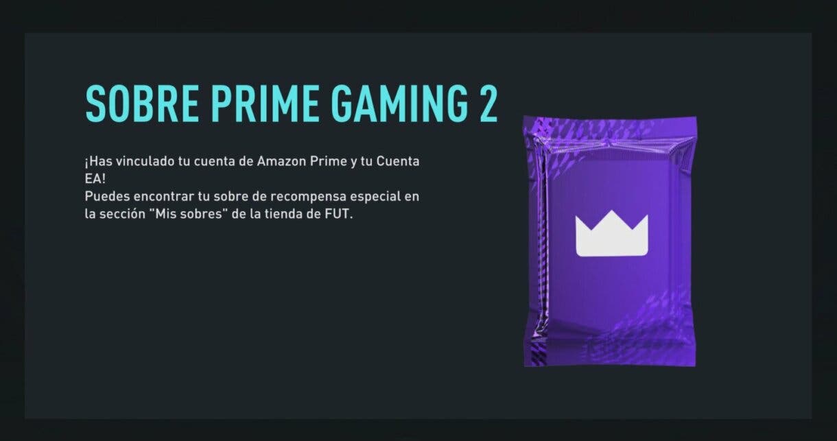 FIFA 22: este es el segundo regalo de Prime Gaming para Ultimate Team 