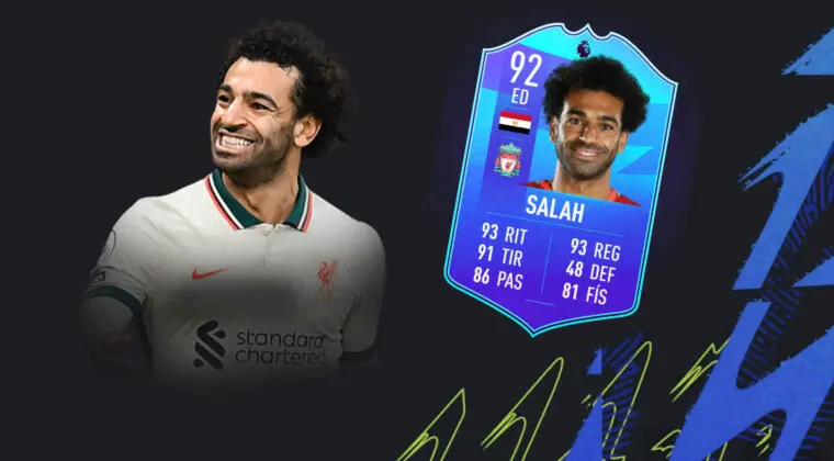 Imagen de FIFA 22: ¿Merece la pena Mohamed Salah POTM de la Premier League? + Solución del SBC