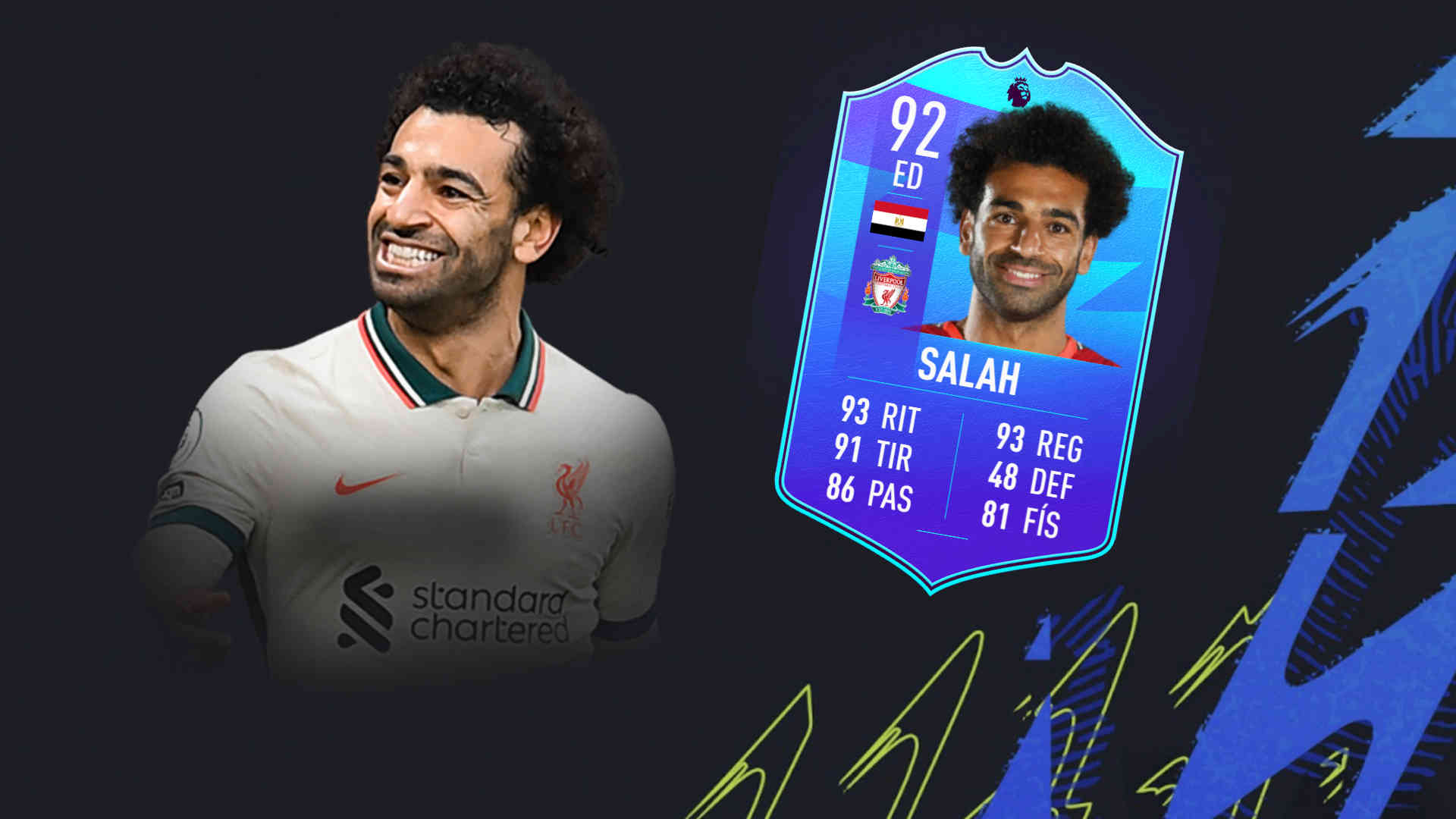 Fifa 22 ¿merece La Pena Mohamed Salah Potm De La Premier League