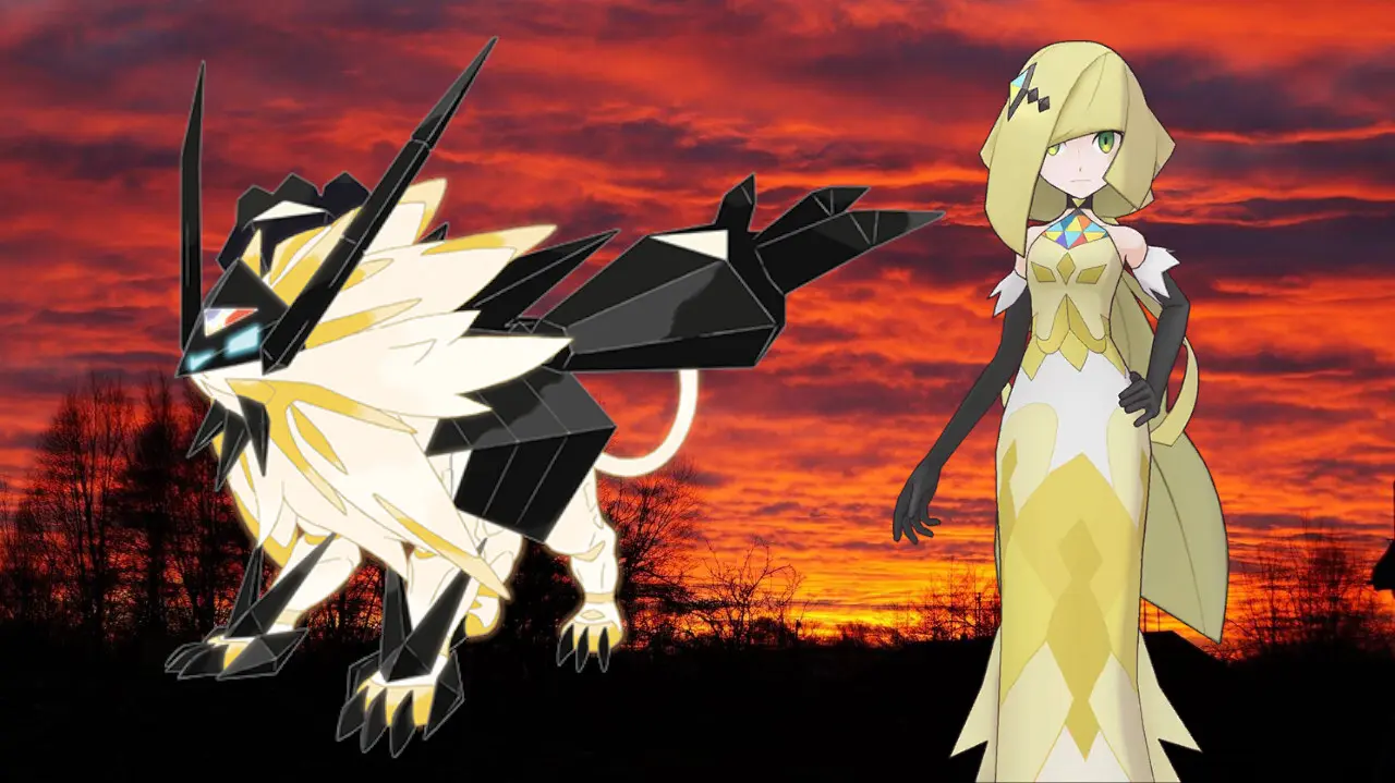 Samina Traje S y Necrozma Melena Crepuscular Pokemon Masters EX