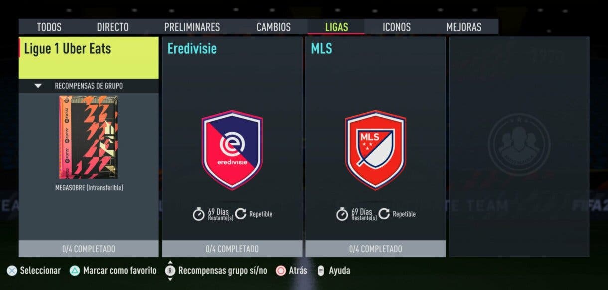 FIFA 22: los SBC´s de ligas regresan a Ultimate Team y traen una mala noticia Ligue 1, Eredivisie, MLS