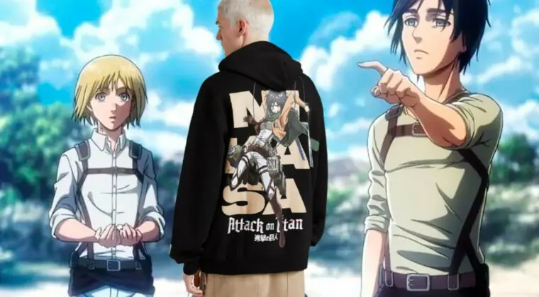 Imagen de Shingeki no Kyojin: Bershka lanza una línea de ropa del anime que no te puedes perder