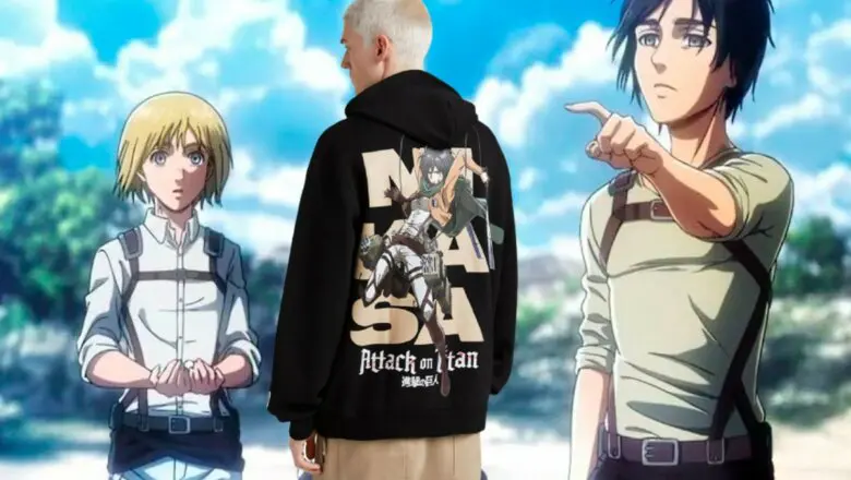 shingeki no kyojin ropa bershka