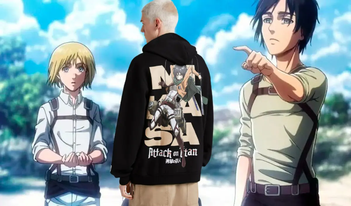 shingeki no kyojin ropa bershka