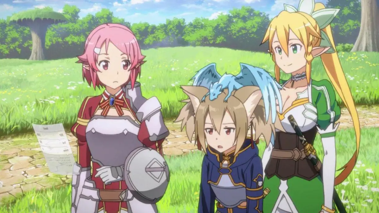 Sword Art Online Leafa Silica Lisbeth