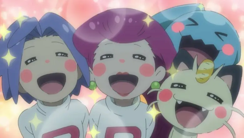 Team Rocket anime de Pokemon