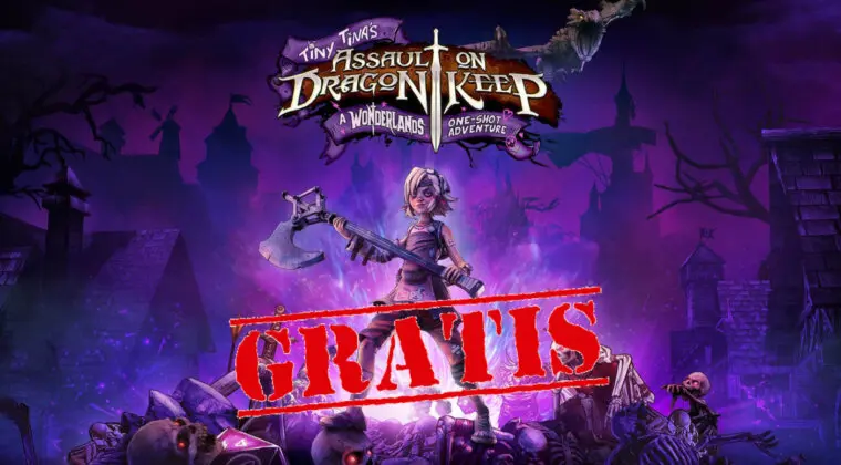 Imagen de Consigue gratis y para siempre Tina Chiquitina asalta la mazmorra del dragón, el spin-off de Borderlands 2