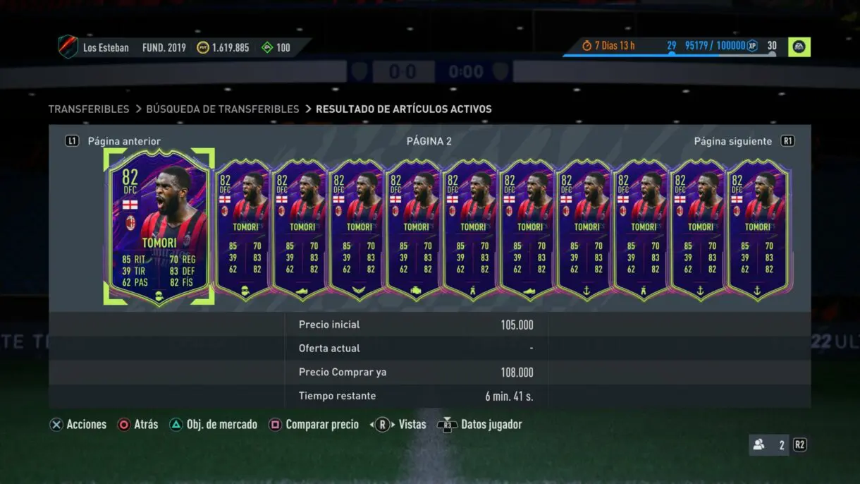 FIFA 22: ya sabemos cómo mejoran los Ones to Watch que reciben el upgrade adicional por victorias (OTW) Ultimate Team caso Tomori OTW