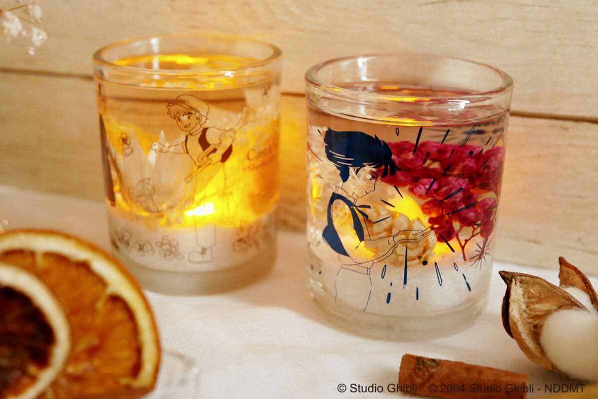 velas aromaticas LED Studio Ghibli