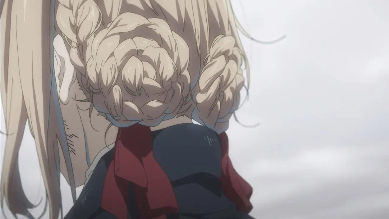 violet evergarden peinado