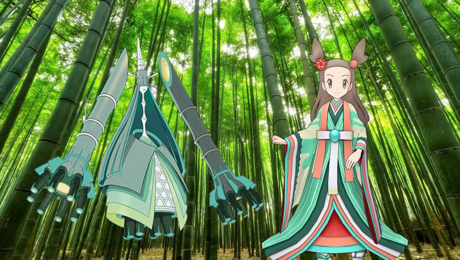 Yasmina y Celesteela Pokemon Masters EX