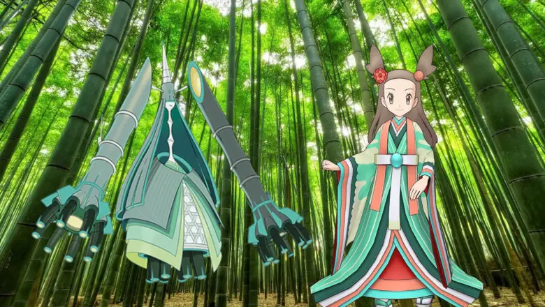 Yasmina y Celesteela Pokemon Masters EX