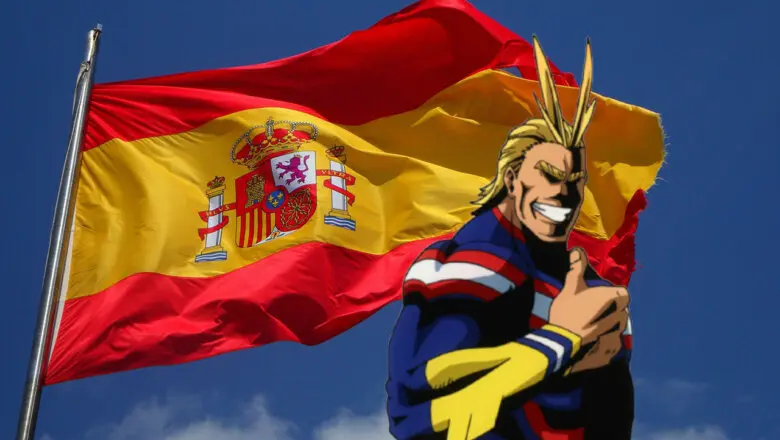 All Might bandera España