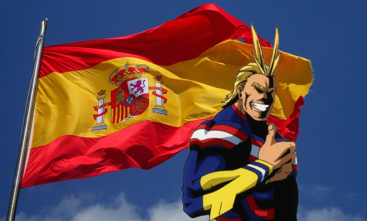 All Might bandera España