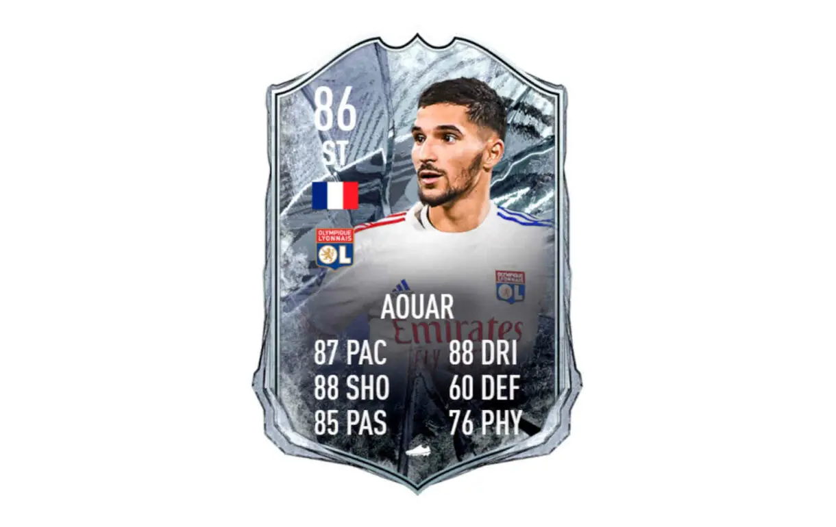 FIFA 22: filtrado el segundo equipo Winter Wildcards, carta gratuita y algunos SBC´s Ultimate Team ejemplo Aouar