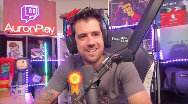 Imagen de Auronplay fue uno de los streamers más vistos de 2021 a nivel mundial; éste es el Top 10 de Twitch