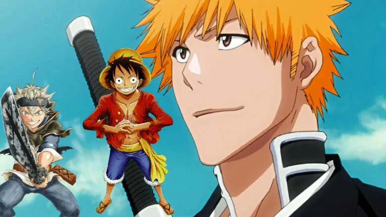 Bleach Black Clover One Piece
