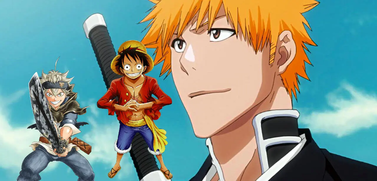 Bleach Black Clover One Piece