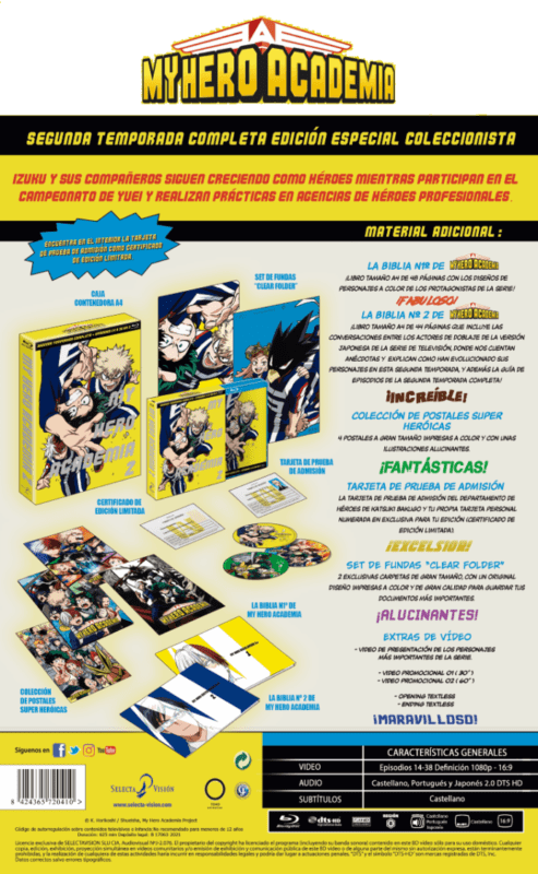 Boku no Hero Academia T2 Ed Coleccionista A4