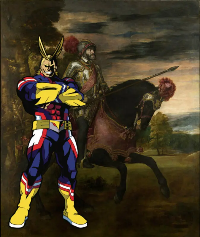 Carlos V All Might Boku no Hero Academia