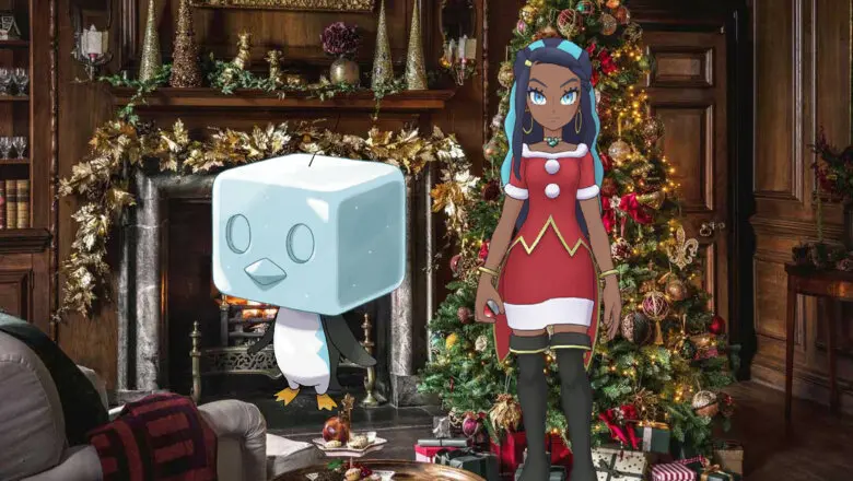 Cathy y Eiscue Pokemon Masters EX