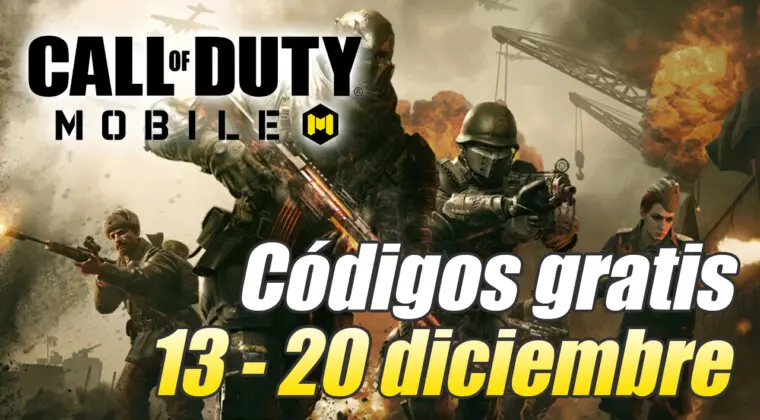 Imagen de CoD Mobile: todos los códigos de recompensas gratis (13 al 20 de diciembre)