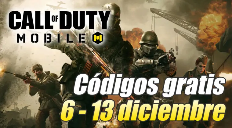 Imagen de CoD Mobile: todos los códigos de recompensas gratis (6 al 13 de diciembre)