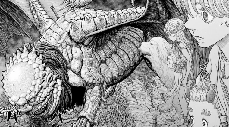 Imagen de Duranki, de Kentarou Miura (Berserk), publica más de 80 páginas de material no utilizado