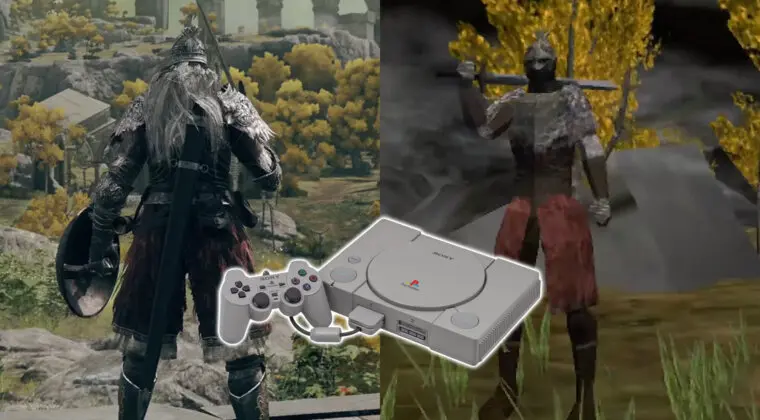 Imagen de Convierten al famoso Elden Ring en un juego de PS1, y el resultado me ha encantado