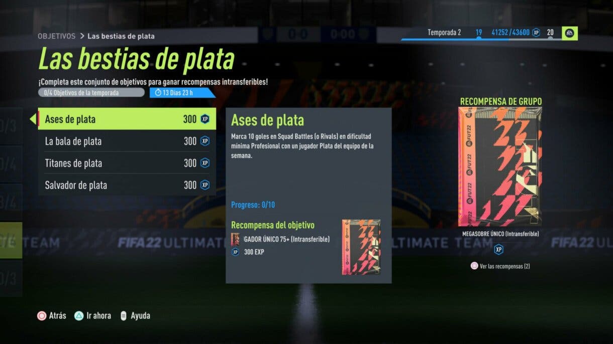 FIFA 22: ya disponible un sobre gratuito que valdría 55.000 monedas en la tienda Ultimate Team "Las bestias de plata"