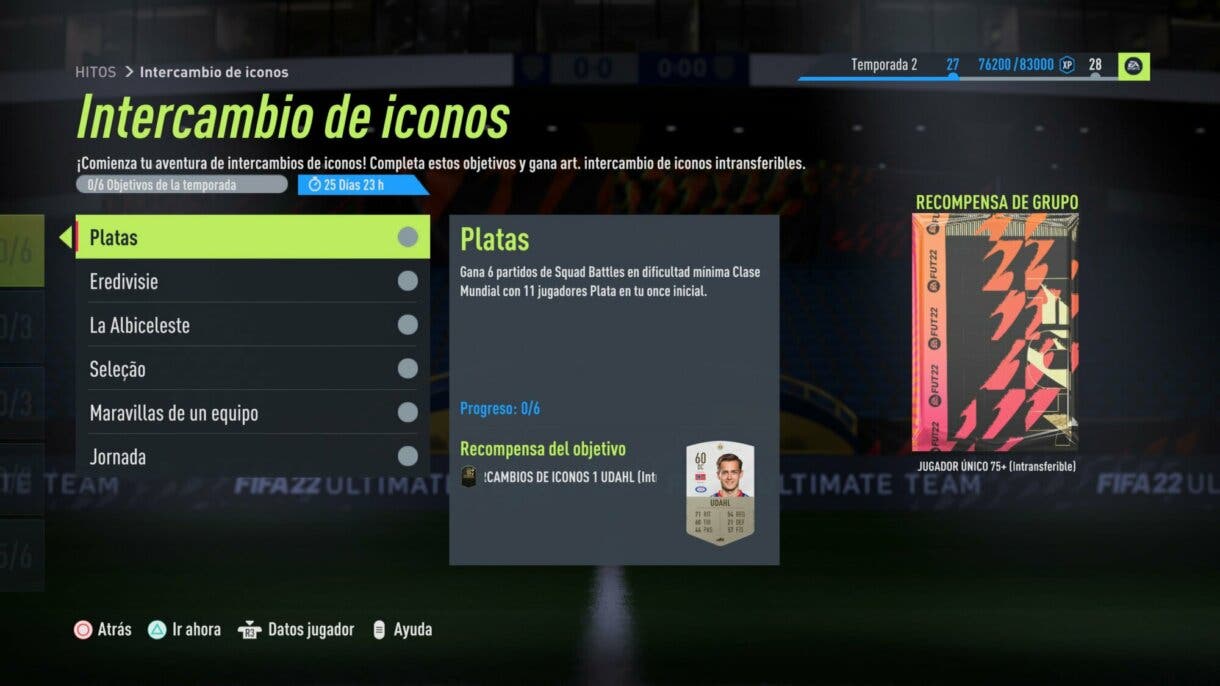 FIFA 22: ya disponible un nuevo Megasobre Único gratuito que podemos conseguir mientras hacemos los objetivos Icon Swaps Ultimate Team