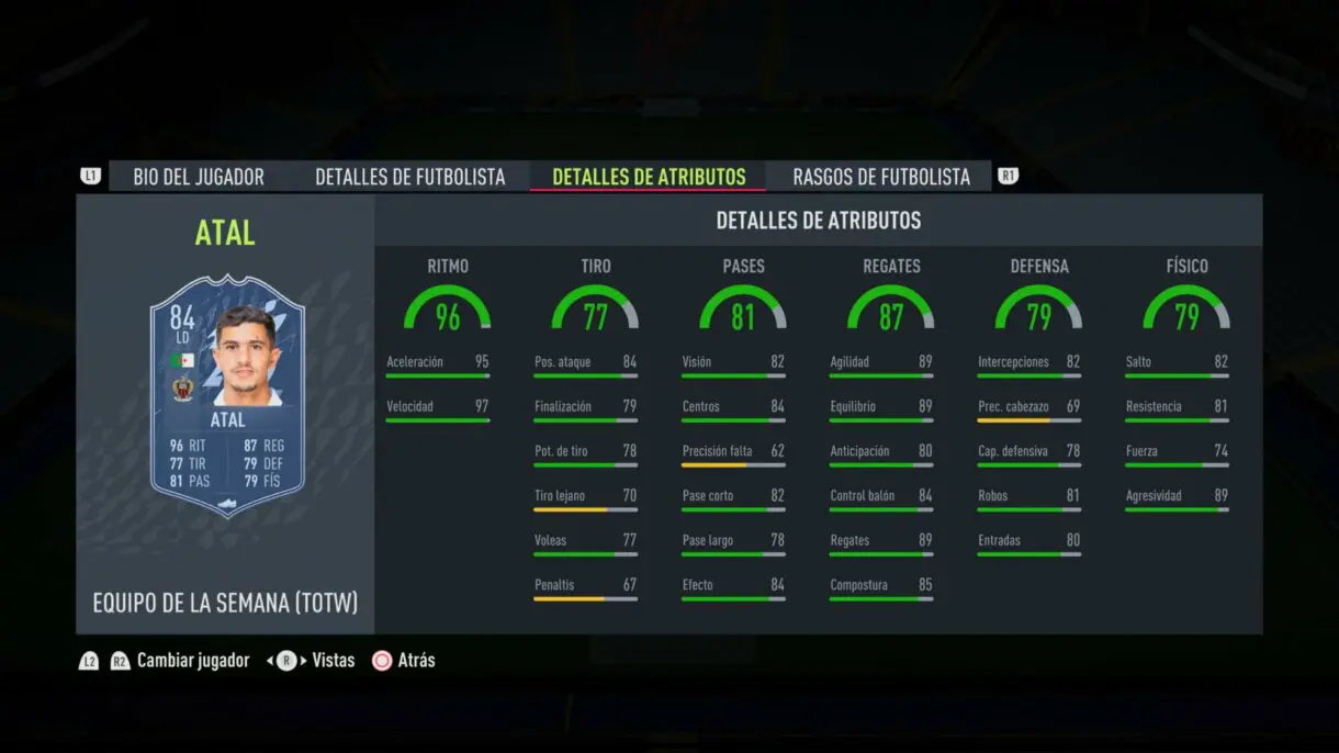 FIFA 22: El TOTW 13 llega con algunas cartas interesantes y una útil subida de OTW (Equipo de la Semana) Ultimate Team Atal