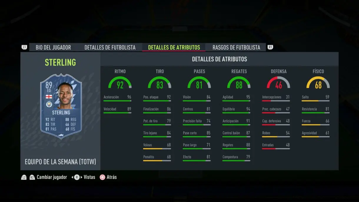 FIFA 22: El TOTW 13 llega con algunas cartas interesantes y una útil subida de OTW (Equipo de la Semana) Ultimate Team Sterling