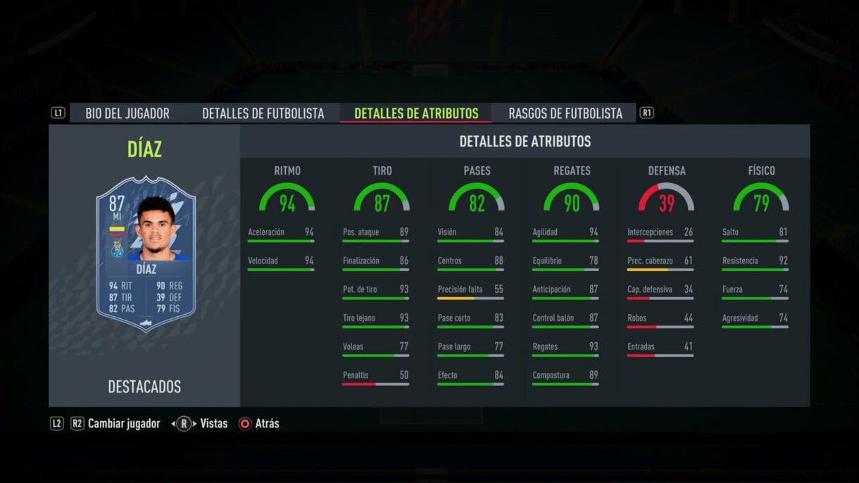 FIFA 22: ¡Oficial! Este es el primer equipo Headliners de Ultimate Team y aquí puedes ver sus stats Luis Díaz