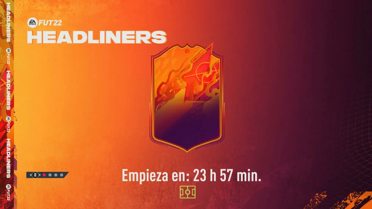 FIFA 22: confirmado el próximo evento de Ultimate Team y el diseño de su carta (Headliners) Ultimate Team nueva pantalla de carga