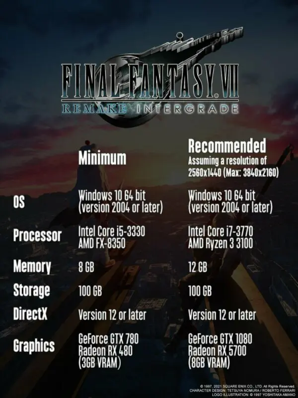 final fantasy vii remake