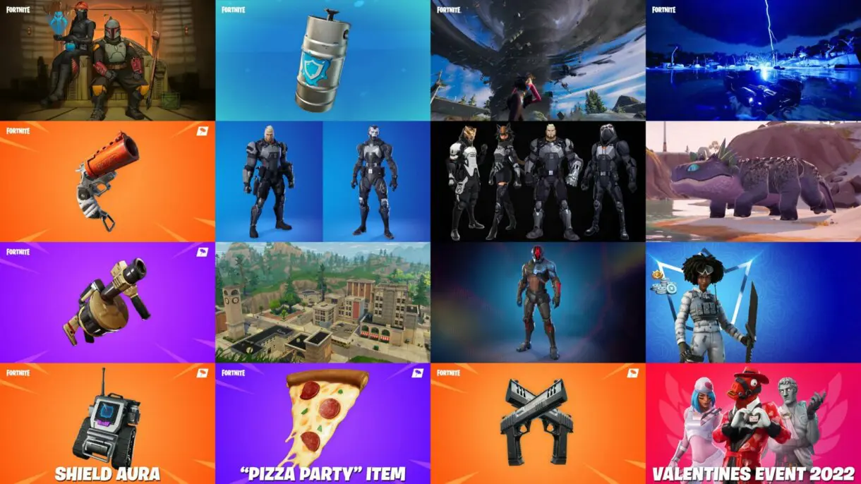 fortnite contenidos