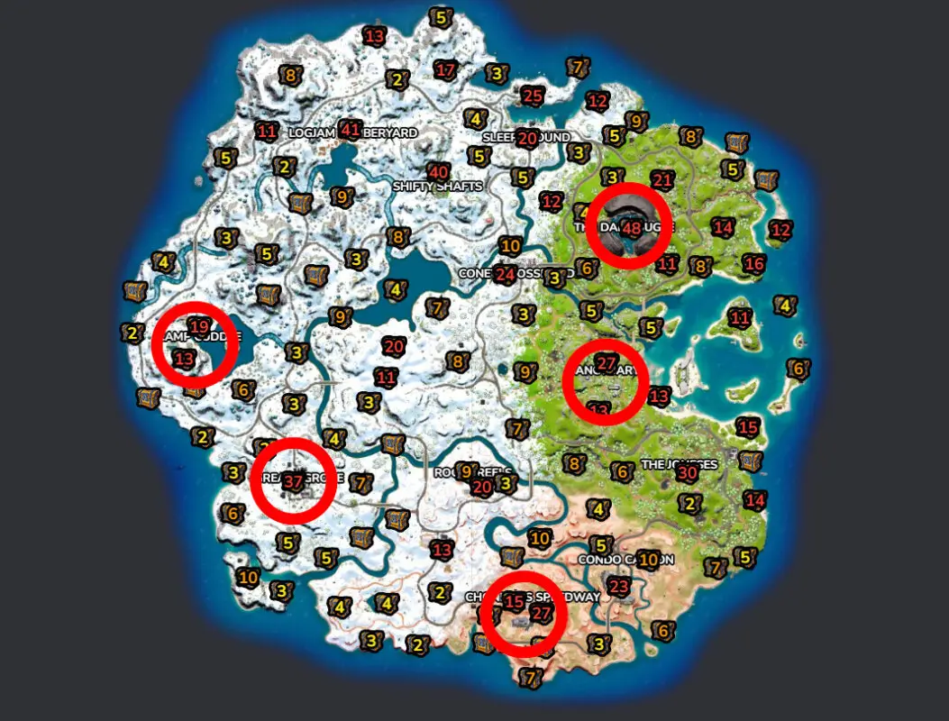 fortnite mapa caer 2