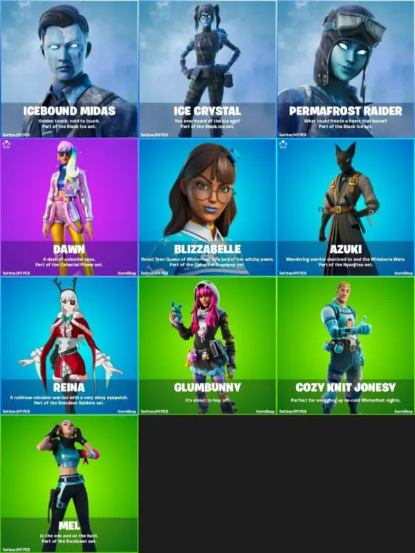 fortnite skins 1 1