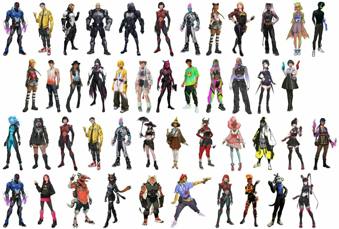 fortnite skins