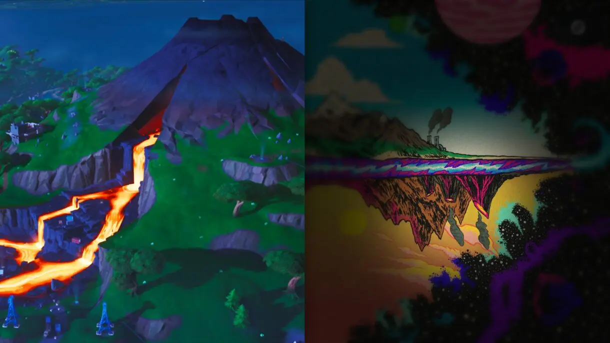 fortnite volcan
