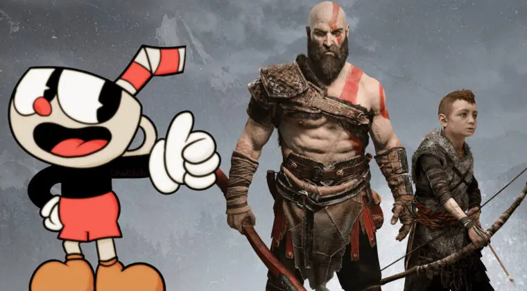 Imagen de ¿God of War al puro estilo Cuphead? Un fan ha hecho esto posible