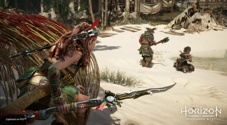 Imagen de Horizon Forbidden West nos deja con más detalles sobre el combate y los enemigos