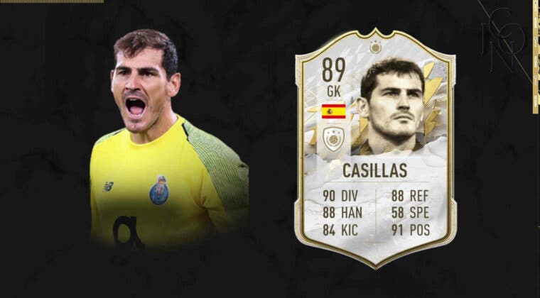 Imagen de FIFA 22 Icon Swaps: review de Iker Casillas Medio. ¿Una elección recomendable?