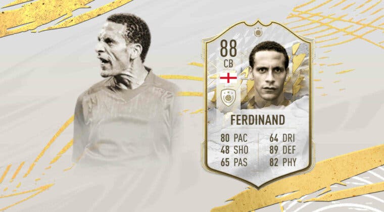 Imagen de FIFA 22 Icon Swaps: review de Ferdinand Medio. ¿Superior a los centrales más usados?